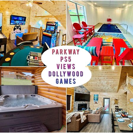 New! Indoor Pool/Ps 5/Hot Tub/Parkway Villa Pigeon Forge Eksteriør billede