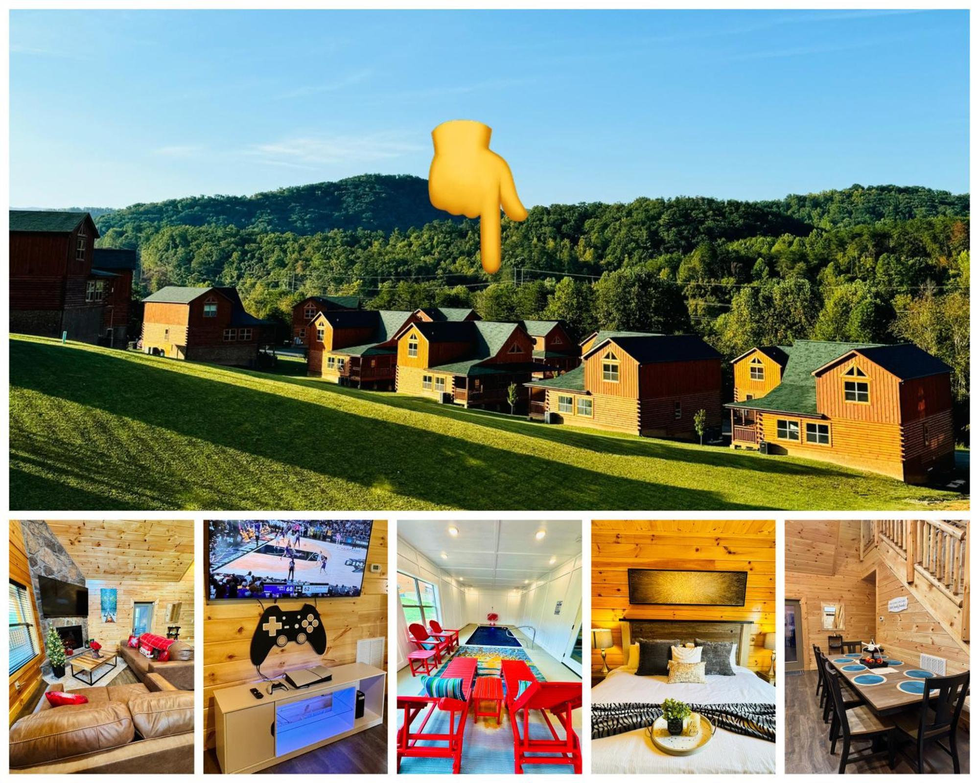 New! Indoor Pool/Ps 5/Hot Tub/Parkway Villa Pigeon Forge Eksteriør billede
